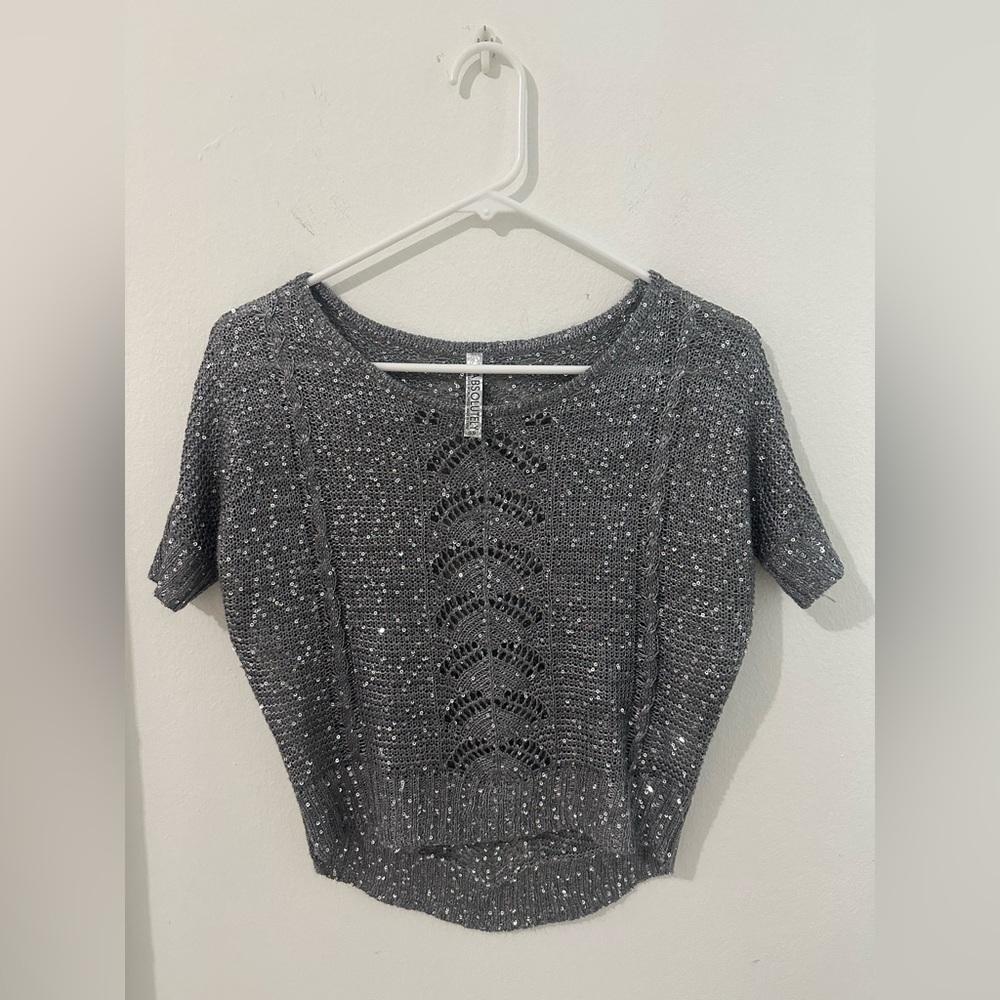 Absolutely Creative Worldwide Sequin Blouse - Size XS
